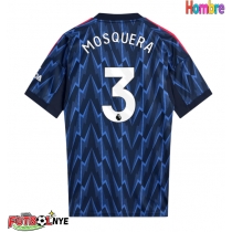 Camiseta Arsenal Cristhian Mosquera #3 Visitante Equipación 2025-26 manga corta